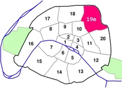 epaviste à proximité de Paris 19e Arrondissement (75019)