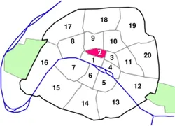 epaviste à proximité de Paris 2e Arrondissement (75002)
