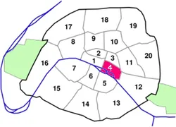 epaviste à proximité de Paris 4e Arrondissement (75004)