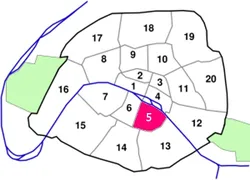 epaviste à proximité de Paris 5e Arrondissement (75005)
